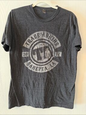 Trace Adkins 2017 Something’s Going On Tour T-Shirt - Charcoal Gray